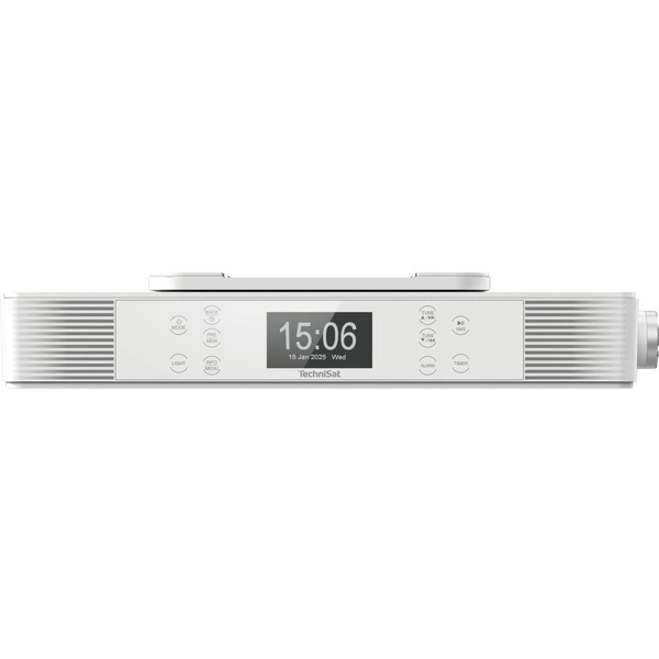 TechniSat DAB+ / FM IR, internetes, konyhai, fehér