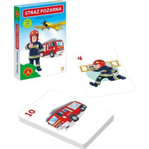 Alexander Kártya Memóriajáték - Tűzoltó (GXP-784692)