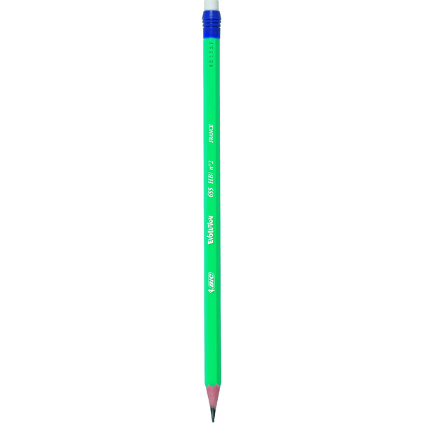Lapices Evolution Bic Original Mina Ultraresistente Pack De 4 Unidades
