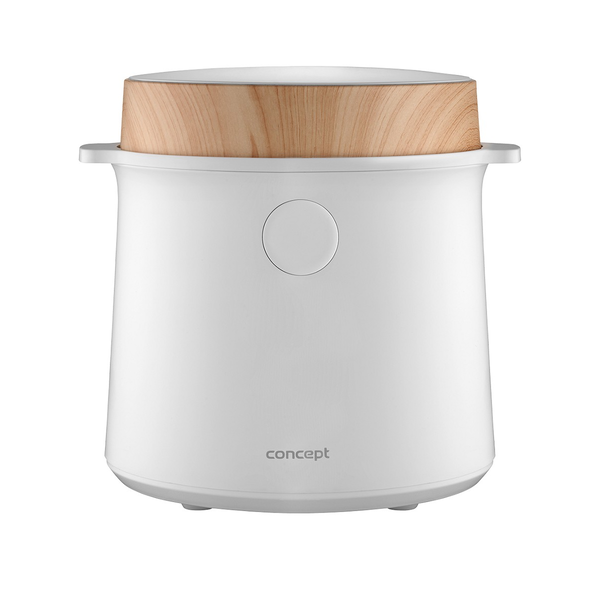 Електрическа тенджера Concept RE3030, 9 програми, 380W, 1.5 L, бяла