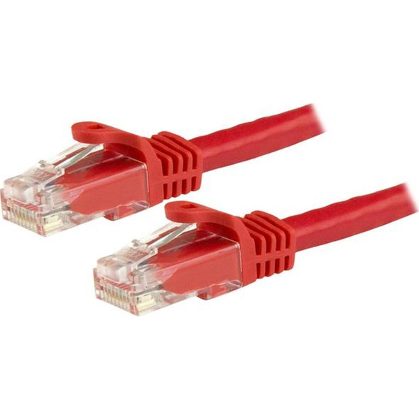 StarTech.com N6PATC150CMRD netværkskabel Rød 1,5 m Cat6 U/UTP (UTP)