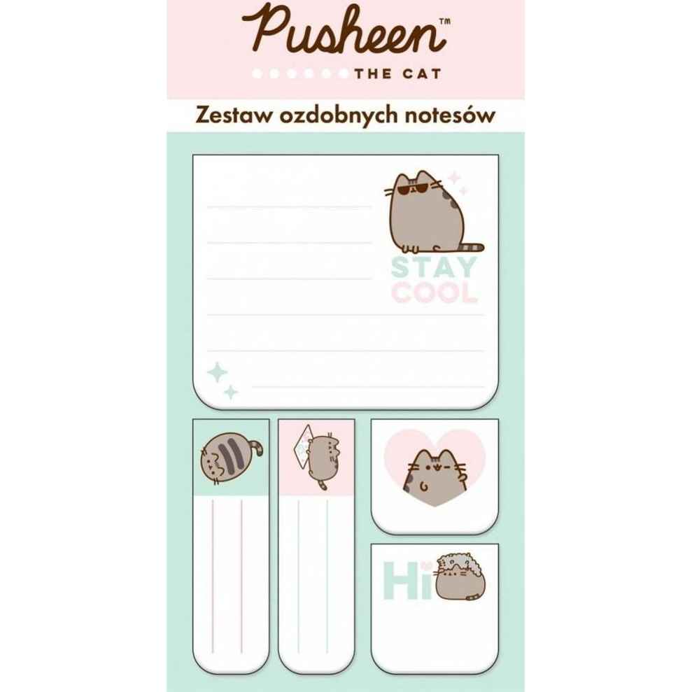 Pusheen 651915 Jegyzetfüzet Készlet - 5 db-os (651915 FO)