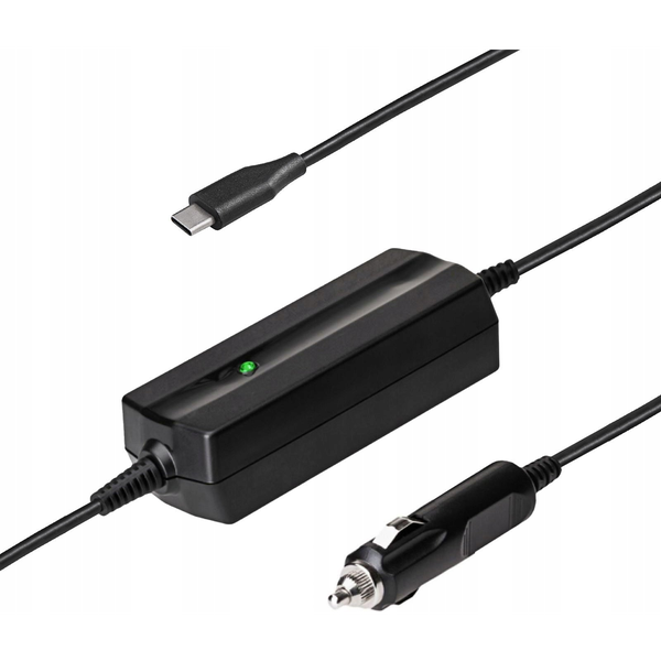 Akyga AK-ND-83 5-20V / 3-5A 65W USB-C Power Delivery QC 3.0 cable 1,8m Black