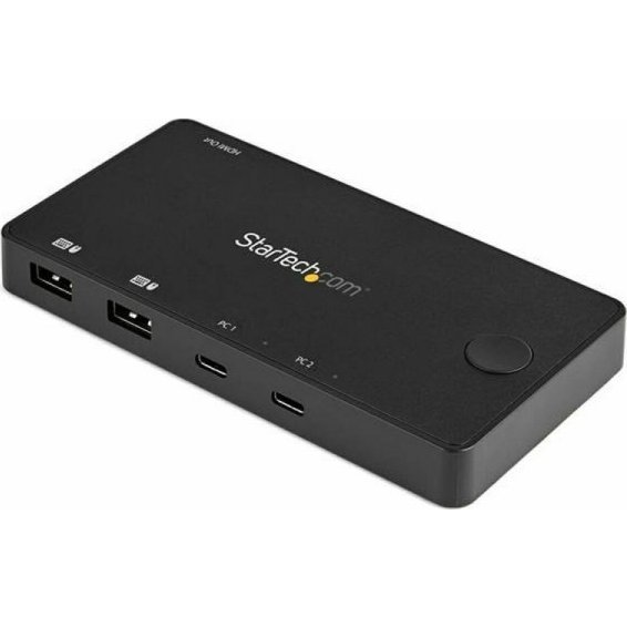 StarTech.com SV211HDUC KVM-switch Zwart