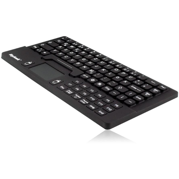KeySonic KSK-5031IN tastatur Universel USB QWERTZ Tysk Sort
