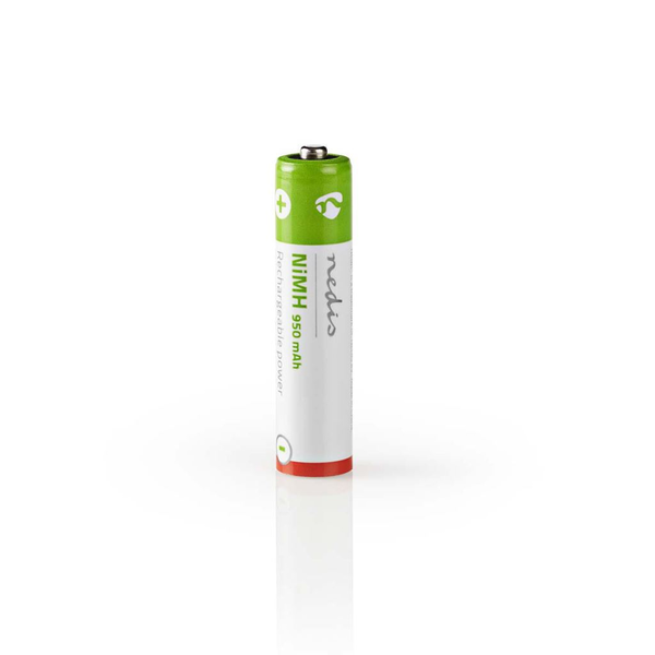 Комплект 4 акумулаторни батерии NEDIS, AAA, Ni-MH, 1.2V, 950 mAh