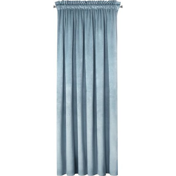  Eurofirany Zasłona Dekoracyjna Velvet Rosa Morski 140x250