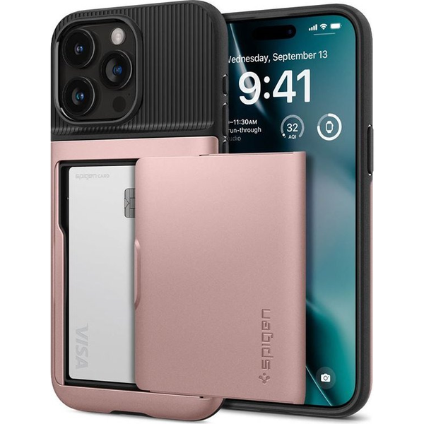 Zadní Kryt Spigen pro Apple iPhone 15 Pro Max růžový