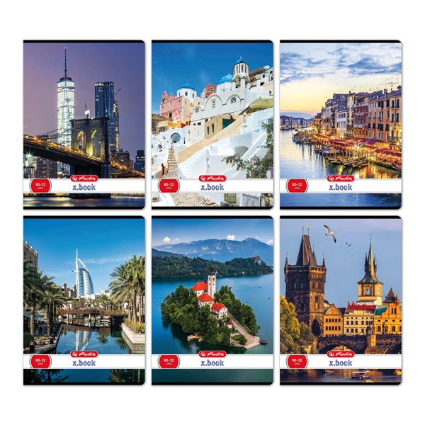 Herlitz City A4 80-32 sima füzet (400200638)