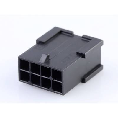 Molex Hüvelyház kábel Pólusok száma 8 Raszterméret: 3 mm 430200801 1 db csomag (430200801)
