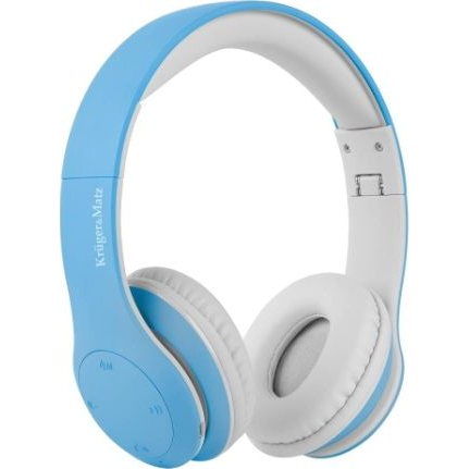 Vezeték nélküli in-ear fejhallgató gyerekeknek Kruger&Matz modell Street Kids , kék színű (KM0656)