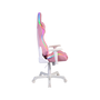Deltaco GAM-080-P Műbőr RGB Gamer szék - Rózsaszín