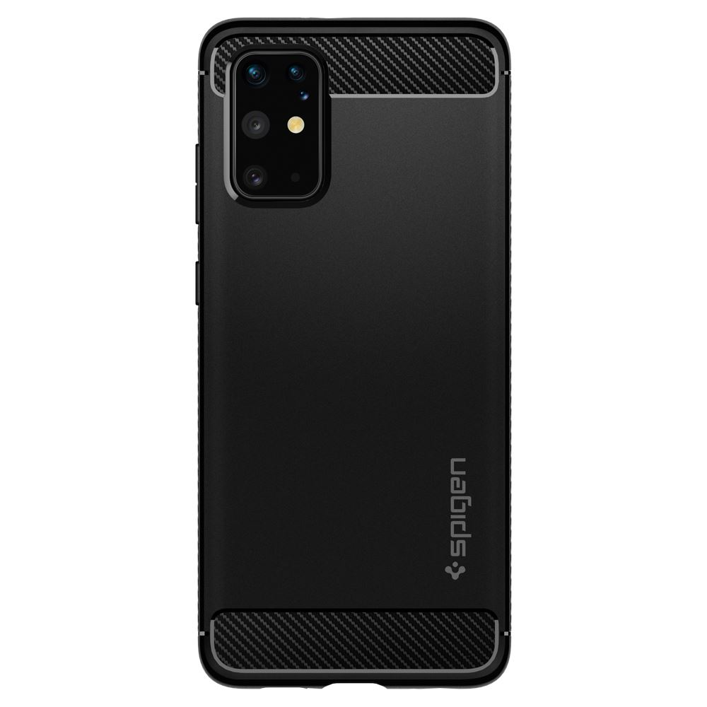 Spigen Rugged Armor Samsung Galaxy S20 Plus hátlaptok fekete (ACS00753) (ACS00753)