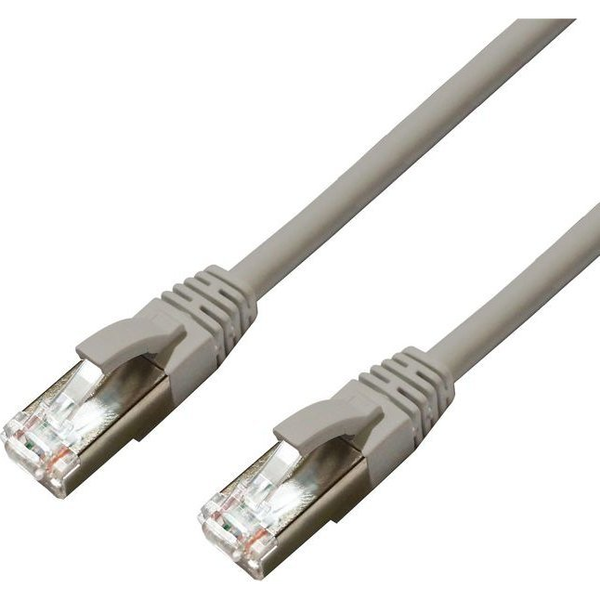  MicroConnect CAT6A S/FTP 1m Grey LSZH