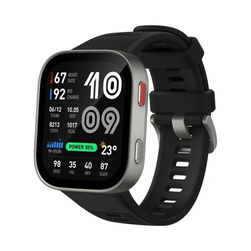 Amazfit Bip Max 5,26 cm (2.07") AMOLED Digitálny 432 x 514 px Dotyková obrazovka Strieborná Wi-Fi GPS