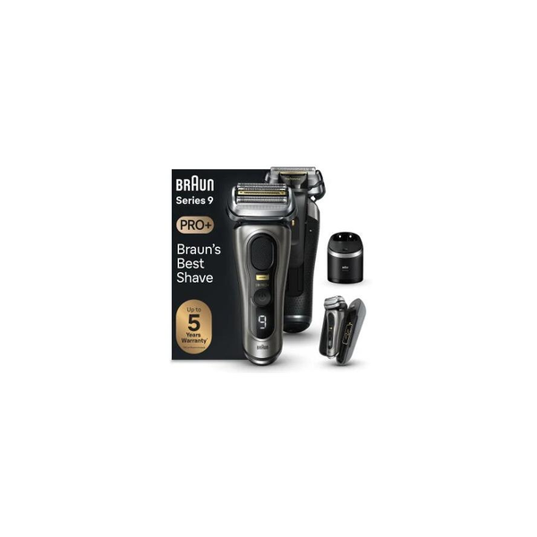 Braun Series 9 Pro+ 9575cc Wet & Dry Planžetový holiaci strojček Zastrihávač Kovová