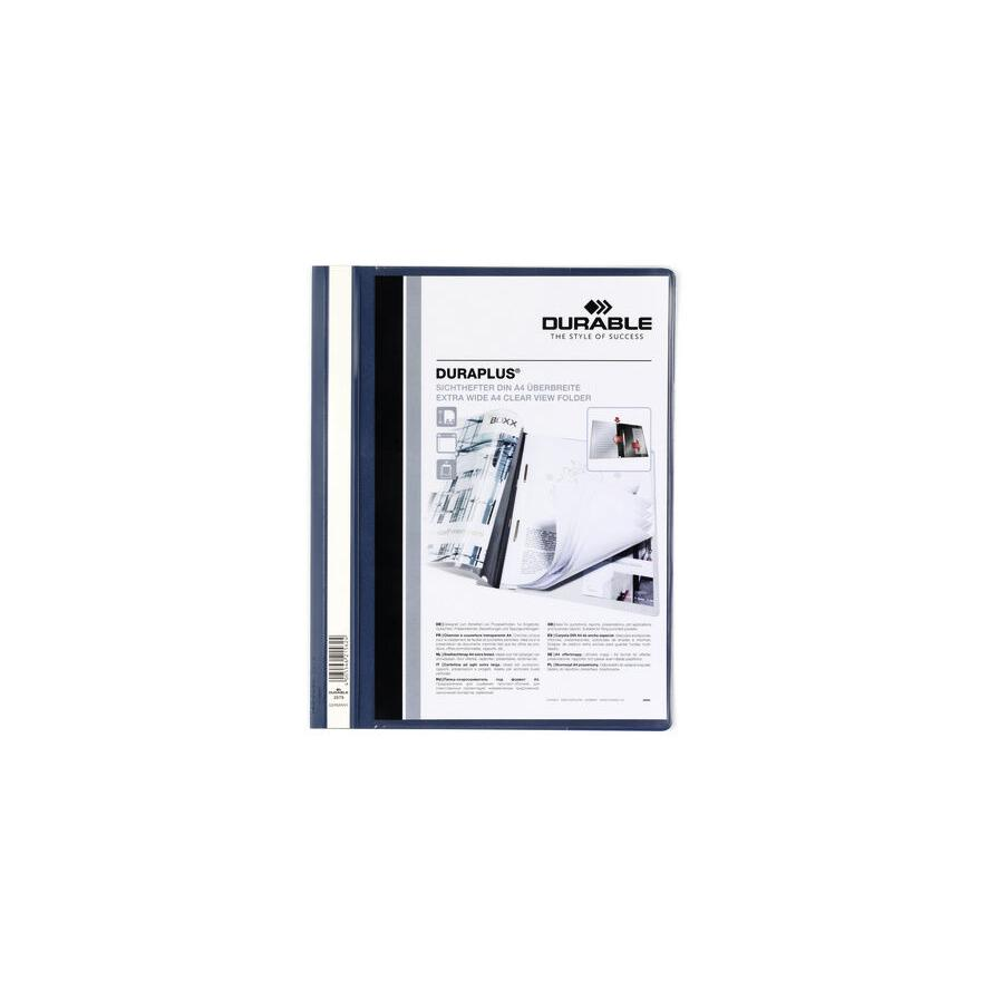 Durable Duraplus sötétkék gyorsfűző (257907)