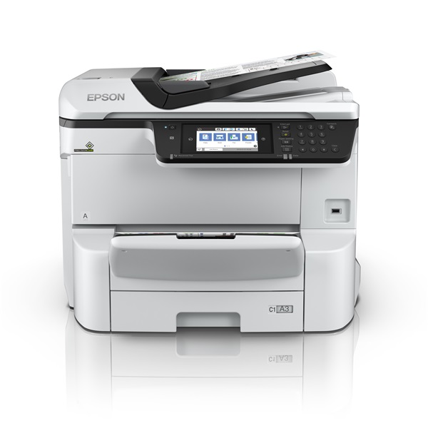 EPSON Tintasugaras nyomtató - WorkForce Pro WF-C8690DWF (A3+, MFP, 4800x1200 DPI, 35 lap/perc, duplex, AD, USB/LAN/Wifi) (C11CG68401)