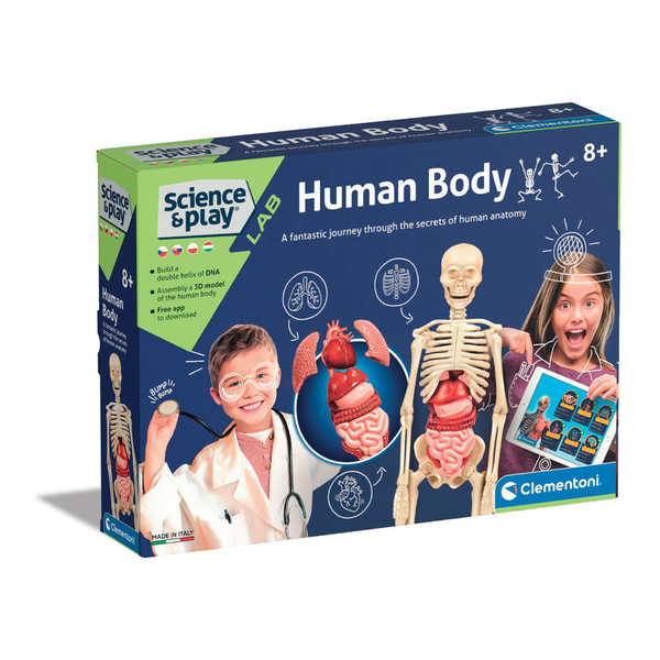 Tudomány és játék - Az emberi test tudományos készlet
