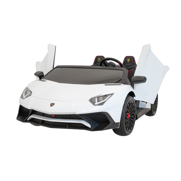 Ramiz Lamborghini Aventador SV Elektromos autó - Fehér