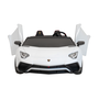 Ramiz Lamborghini Aventador SV Elektromos autó - Fehér