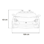 Ramiz Lamborghini Aventador SV Elektromos autó - Fehér