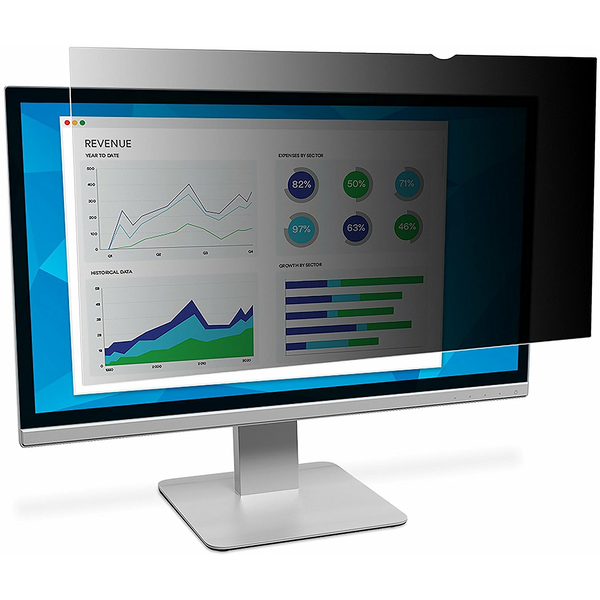 3M PF201C3B Rammeløst display privatlivsfilter 51 cm (20.1")