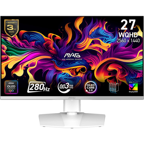 MSI MAG 272QPWDE QD-OLED X28 27" QHD Gaming Monitor