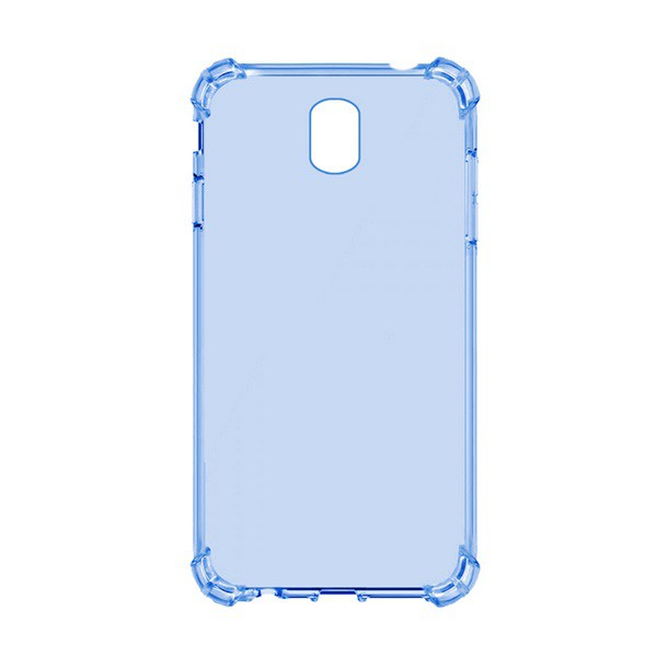 Szilikon telefonvédő (közepesen ütésálló, légpárnás sarok) KÉK [Samsung Galaxy J3 (2017) SM-J330 EU] (5996457778843)