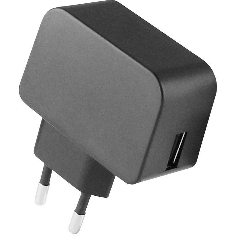 HN Power 1xUSB-A hálózati adapter fekete (HNP12-USBL6) (HNP12-USBL6)