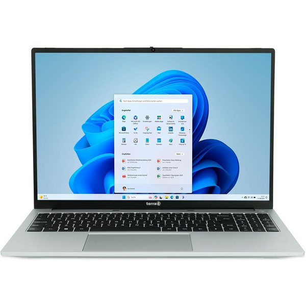 TERRA MOBILE 1610A AMD Ryzen™ 7 7730U Computer portatile 40,6 cm (16") WUXGA 16 GB DDR4-SDRAM 512 GB SSD Wi-Fi 6 (802.11ax) Windows 11 Home Tedesco Antracite