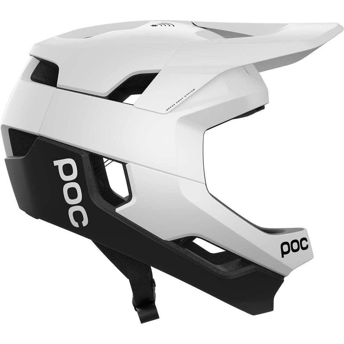 POC Otocon Race MIPS sisak, Hydrogen White/Uranium Black Matt LRG (7325549922532)