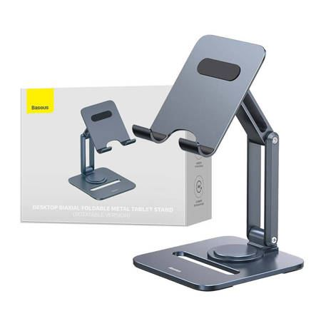 Soporte De Mesa Plegable Para Tableta Biaxial Baseus Gris