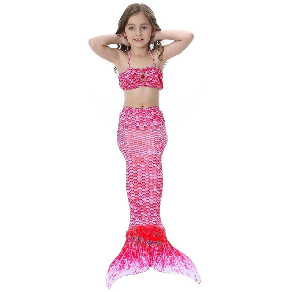 Surtep Kostým na plavání Mořská Panna Mermaid 3-pack Pink Virgin Vel. 150