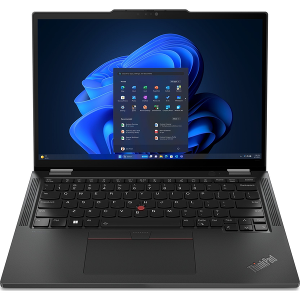 Lenovo ThinkPad X13 2-in-1 Intel Core Ultra 5 125U Хибриден (2 в 1) 33,8 см (13.3") Тъчскрийн WUXGA 16 GB LPDDR5x-SDRAM 512 GB SSD Wi-Fi 6E (802.11ax) Windows 11 Pro Черен