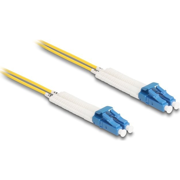 DELOCK LWL Kabel LC Duplex zu LC Duplex Singlemode OS2 5 m