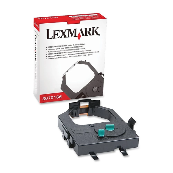 Lexmark 3070166 printerbånd Sort