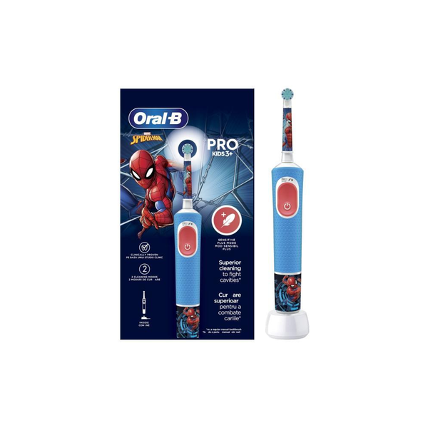 Elektrický kartáček Oral-B PRO Kids 3+ Spider-Man