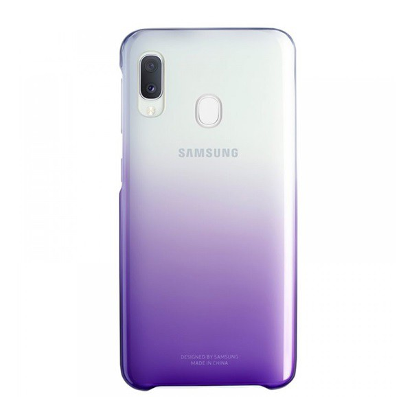 Защитен калъф Samsung Gradation Cover за Galaxy A20e (2019), Violet