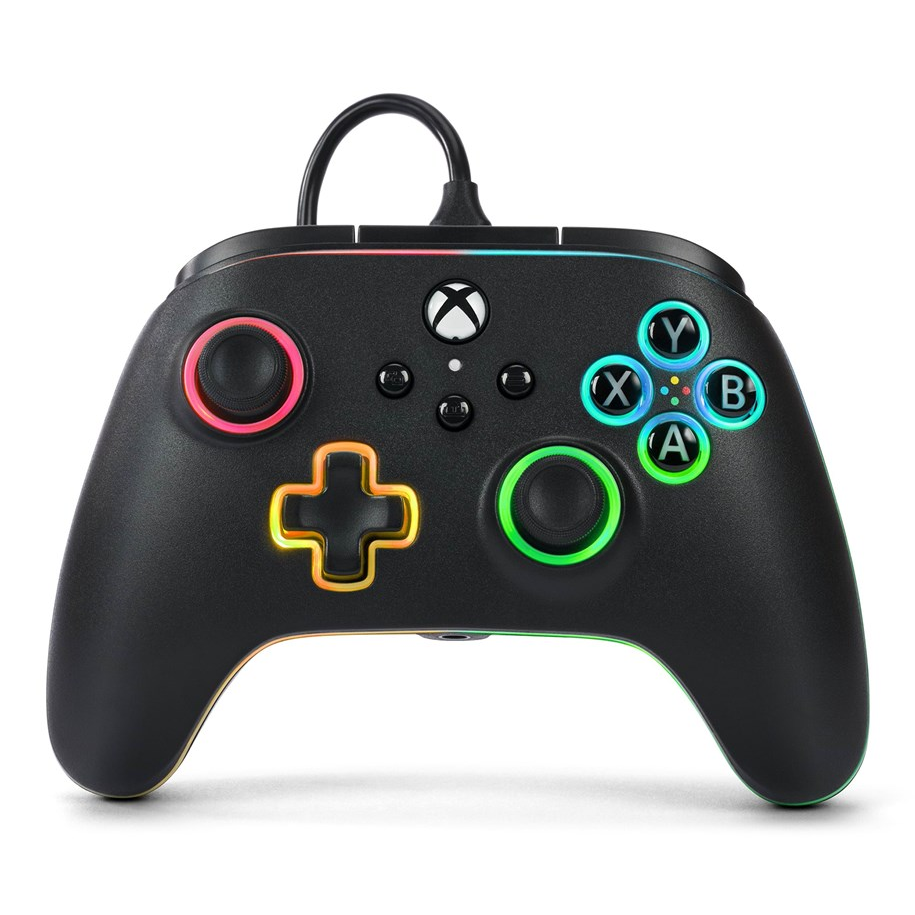 PowerA Advantage Vezetékes controller - Fekete (PC/Xbox One/Xbox Series X|S) (XBGP0140-01)