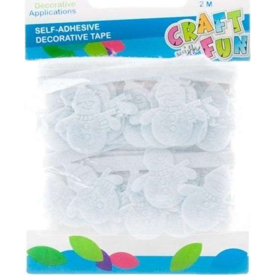  Craft with Fun CF OZDOBA BN TASMA SPRZYL FILC BALW 2/3CM 12/288
