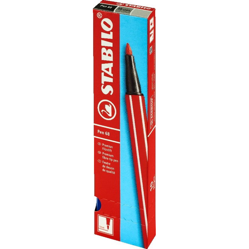 STABILO Pen 68 filctoll Kék 1 dB (68/32B10)