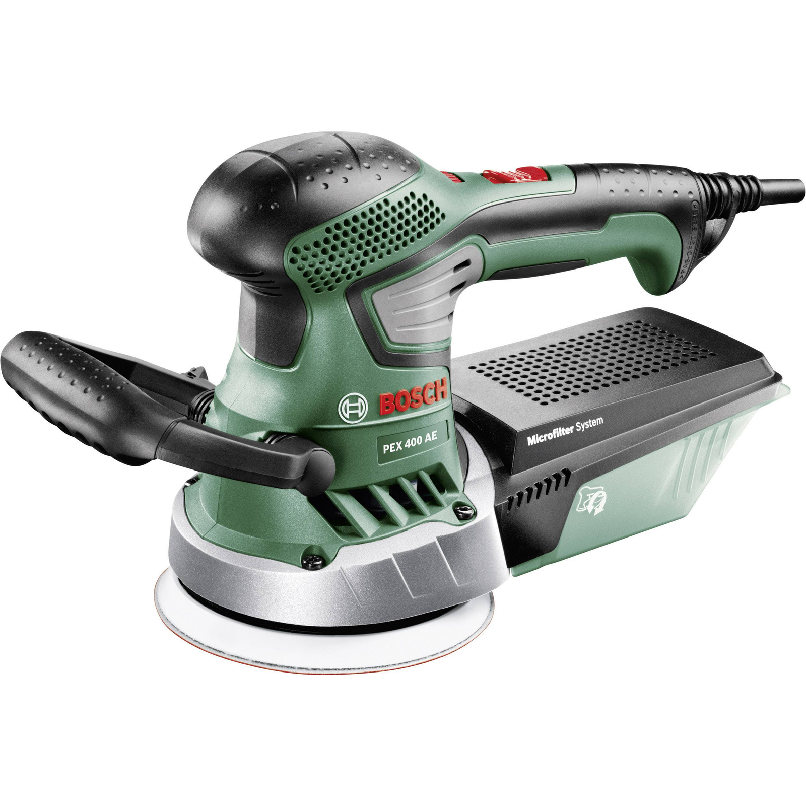 Bosch PEX 400 AE (Expert) Excentercsiszoló műanyag kofferrel (06033A4000)