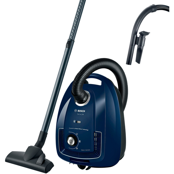 Bosch Serie 4 BGD38BU2 stofzuiger 4 l Trommelstofzuiger Droog 600 W Stofzak