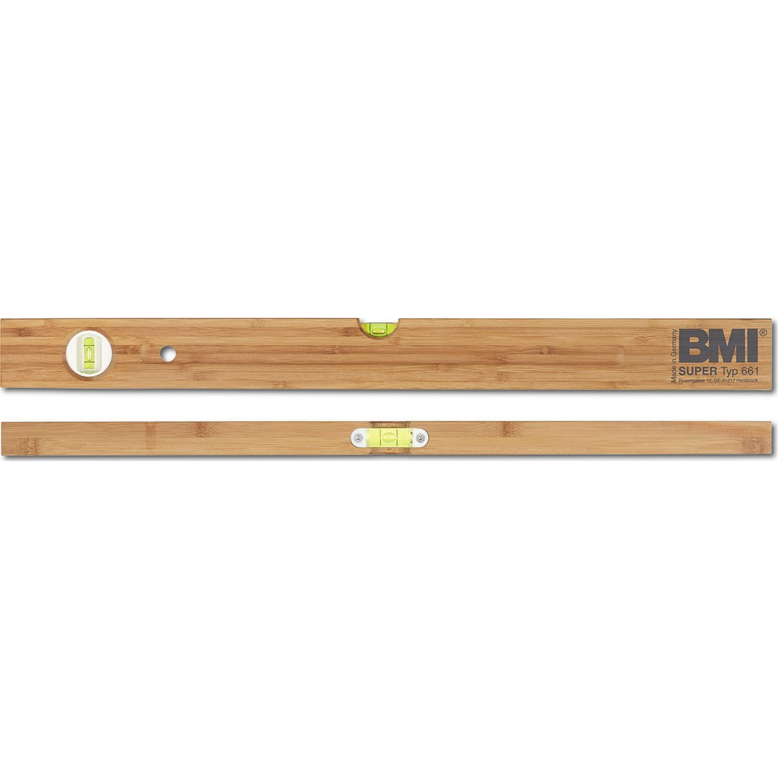 BMI 661 661030 Fa vízmérték 1.0 mm/m (661/30)