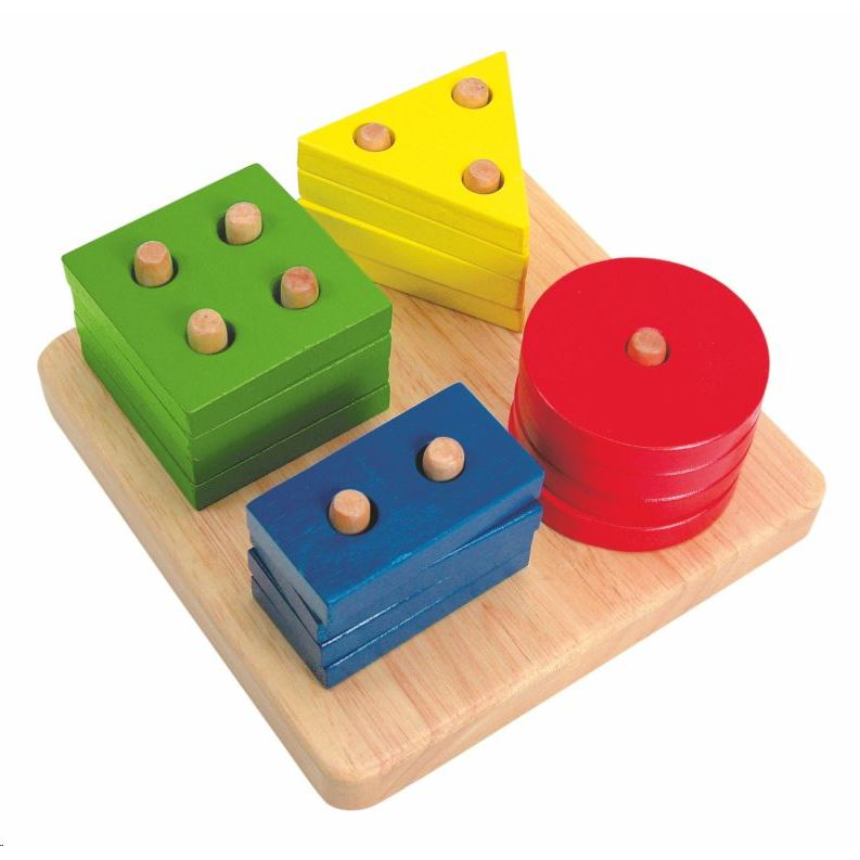 Woodyland Formafelismerő fajáték (90264) (90264)