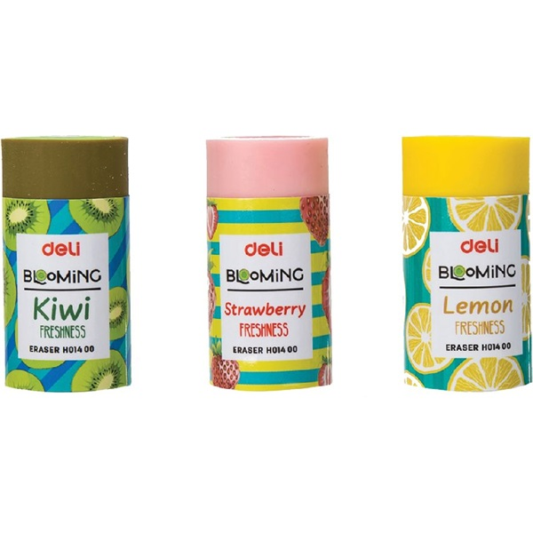 Deli Gyümölcsös radír ceruzához - Többféle (DEH01400)