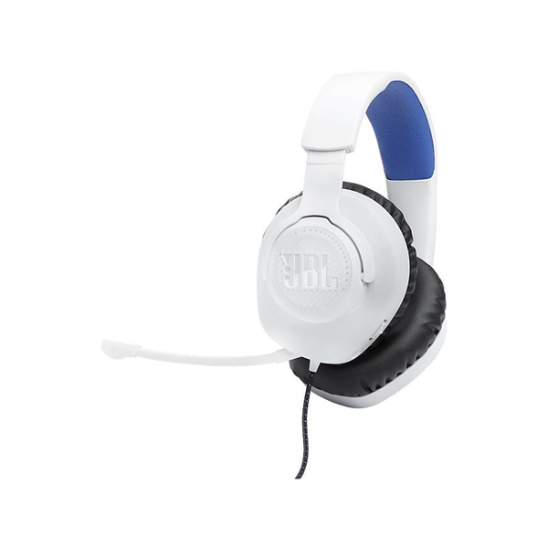 JBL Quantum 100P Gaming Headset fehér-kék