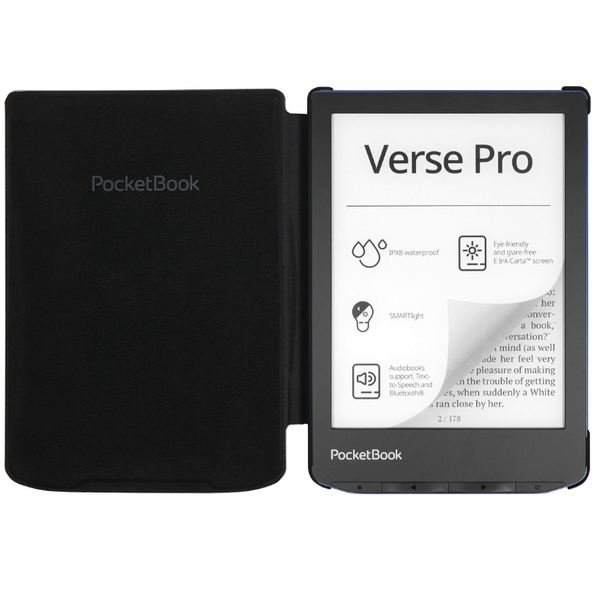 PocketBook Verse Shell 6" E-Book olvasó Flip Tok - Fekete