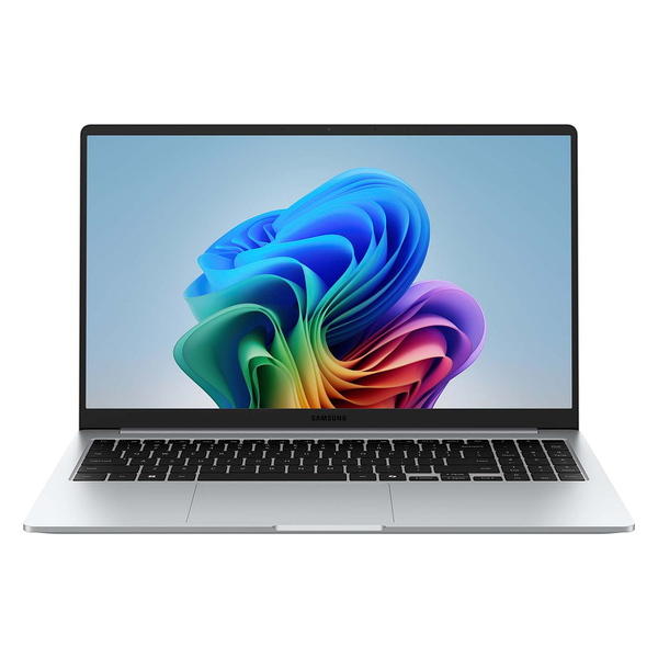Samsung Galaxy Book5 NP754XHD-KD2DE laptop Intel Core Ultra 5 226V 39,6 cm (15.6") Fuld HD 32 GB LPDDR5x-SDRAM 512 GB SSD Wi-Fi 7 (802.11be) Windows 11 Pro Tysk Sølv